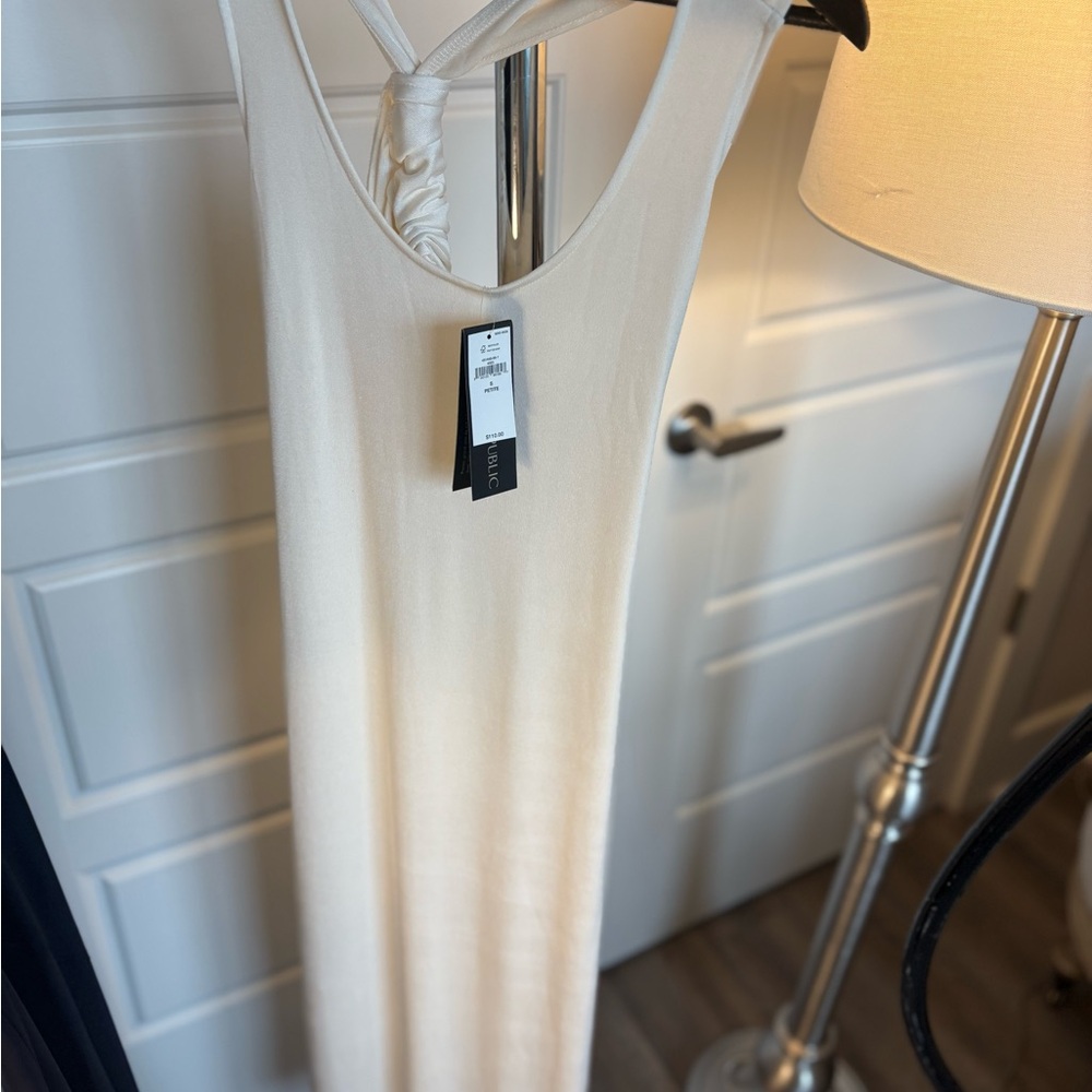 Banana Republic Cream Maxi Dress